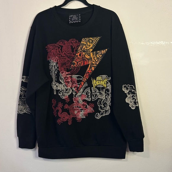Rebel Vengeance Lighten Bolt Sweatshirt - Picture 1 of 5